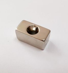 OEM Ndfeb N45 Verzonken het Gatenmagneten van de Blokmagneet Rechthoek