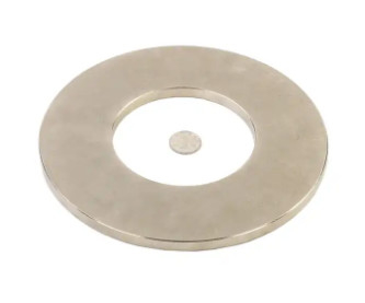 Gesinterd om Ring Ndfeb Magnets Ni-Cu-Ni Coating voor Industrieel